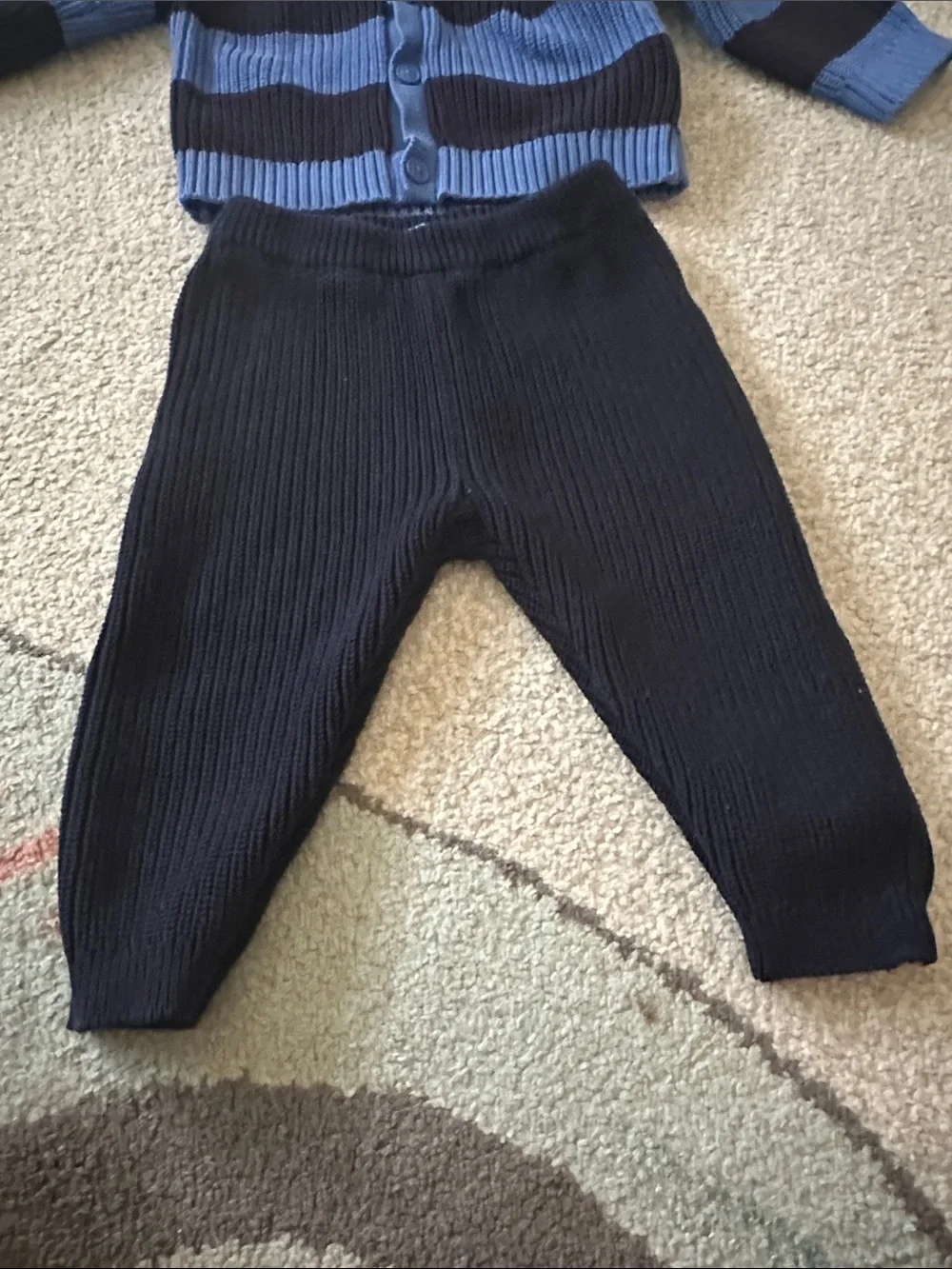 Baby boys sweater set